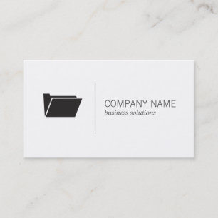 Folder   Business Card