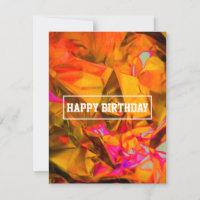 folder multicolor birthday card