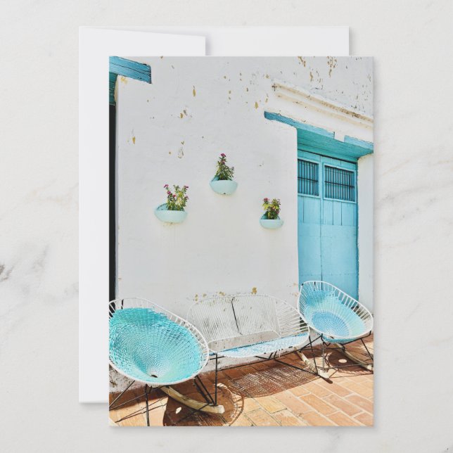 Folding Card - Turquoise Afternoon (Front)