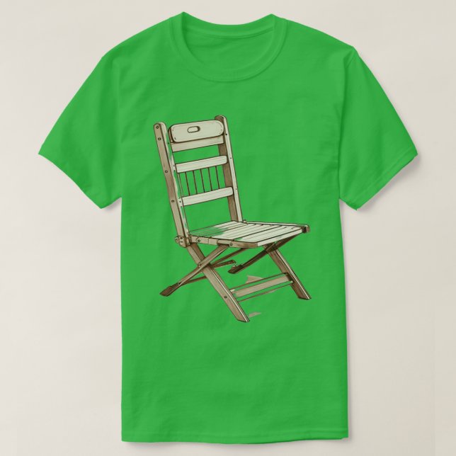 Folding Chair 1 T-Shirt (Design Front)