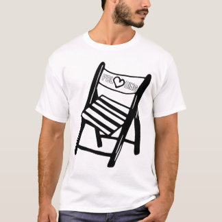 Folding Chair Funny T-Shirt