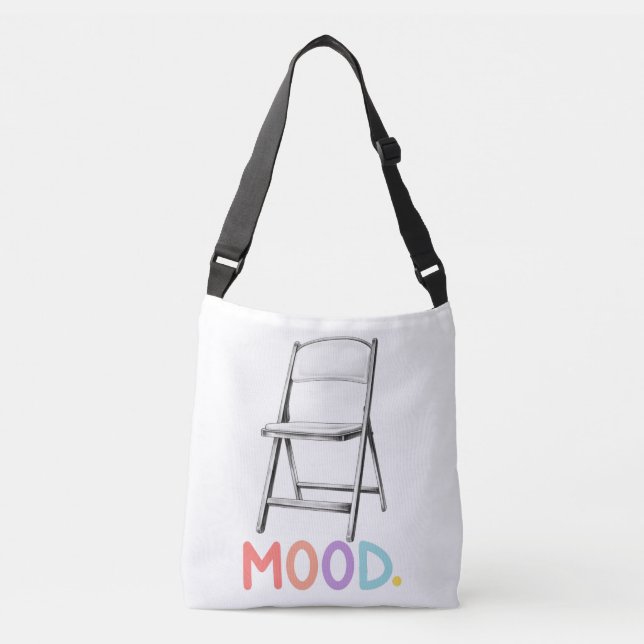 Folding Chair Mood Montgomery Alabama Brawl Crossbody Bag (Front)