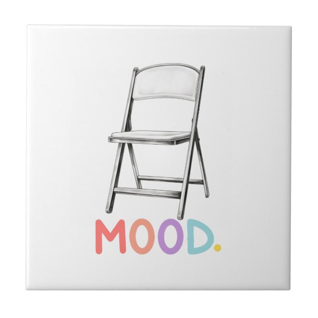 Folding Chair Mood Montgomery Alabama Brawl Tile (Front)