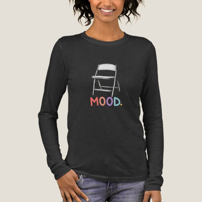 Folding Chair Mood Montgomery Alabama Brawl Tri-Blend Shirt (Front)