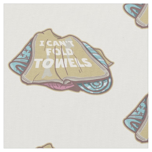 Folding clothes, laundry day fabric (Close Up)