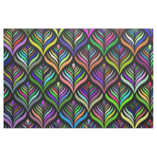 Folding Colours Abstract Rainbow Fabric