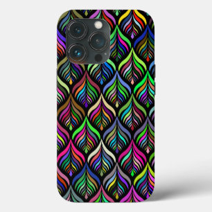 Folding Colours Abstract Rainbow iPhone 13 Pro Case