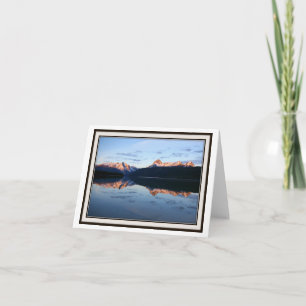 Folding Greeting Card - Redfish Lake, Idaho