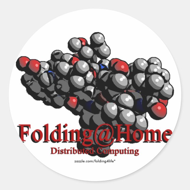 Folding@Home - stickers (Front)