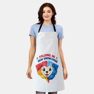Folding In New Knowledge Cute Origami Dog Apron