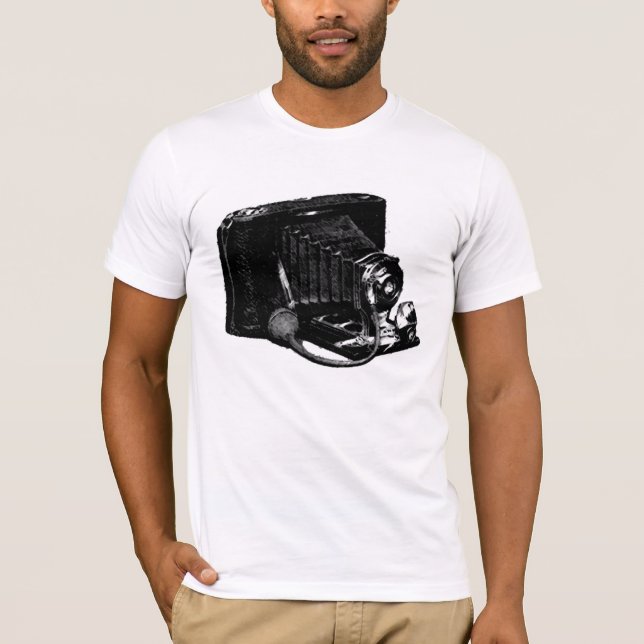 folding pocket camera T-Shirt (Front)