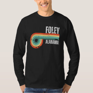 Foley City Alabama State Vintage Retro Souvenir T-Shirt