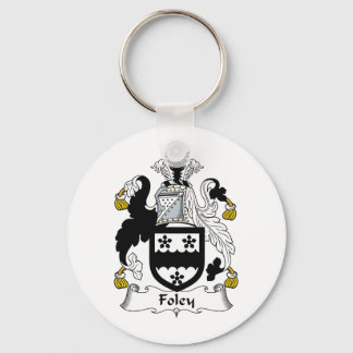 Foley Family Crest Key Ring
