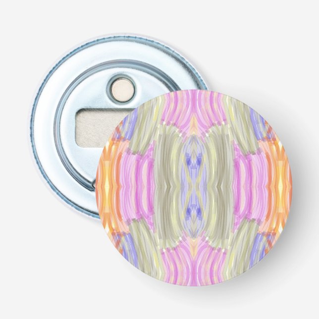 Folhas Coloridas Bottle Opener (Front)