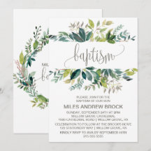 Foliage Baptism