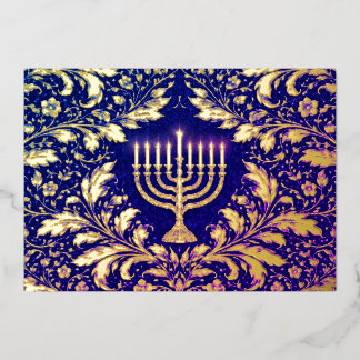 Foliage botanical  menorah