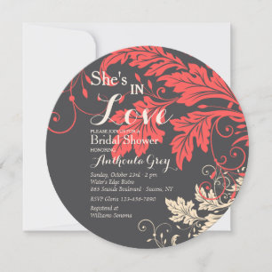 Foliage Drama Invitation