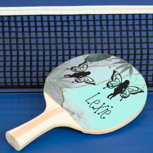 Foliage Fantasy Fairies Personalised Ping Pong Paddle
