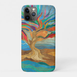 Foliage Fantasy Mosaic Tree Case-Mate iPhone Case