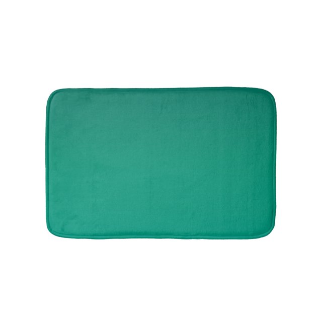 Foliage Green Gradient Bath Mat (Front)