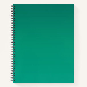 Foliage Green Gradient Notebook
