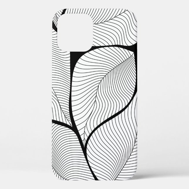 Foliage leaves background pattern Case-Mate iPhone case (Back)