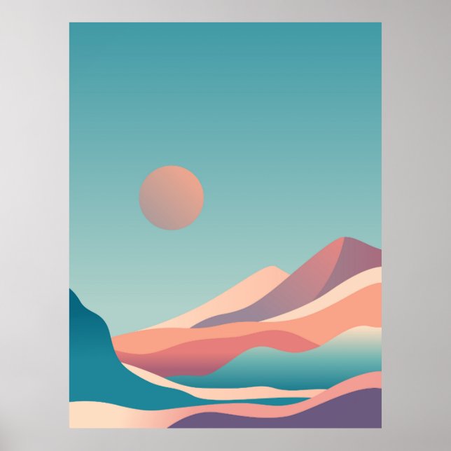 Foliage line art poster (Front)
