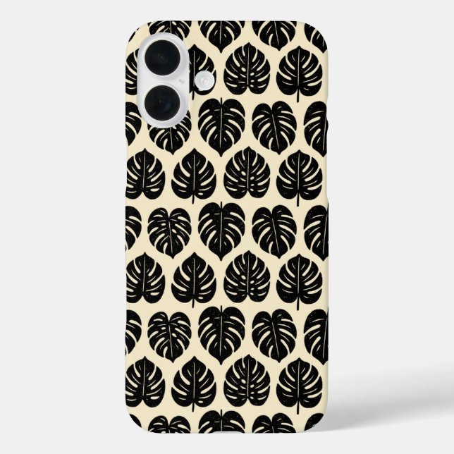 Foliage Monstera Case-Mate iPhone Case (Back)