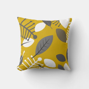 Foliage Ochre Cushion
