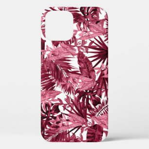 Foliage Watercolor Purple, Floral Seamless. iPhone 12 Case