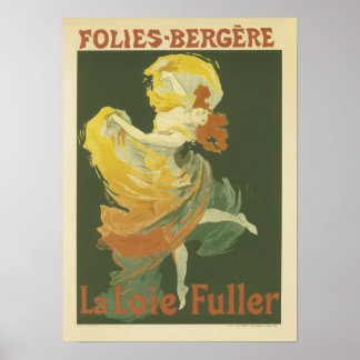 Folies-Bergere, Jules Cheret Poster