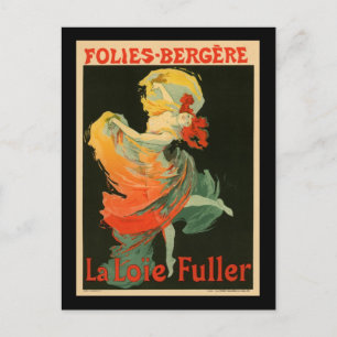 Folies Bergere La Loie Fuller Postcard