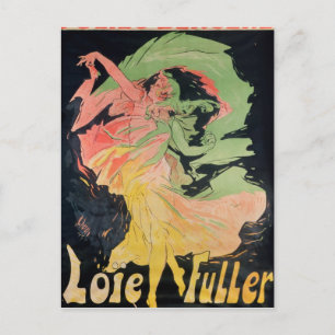 Folies Bergeres: Loie Fuller, France Postcard