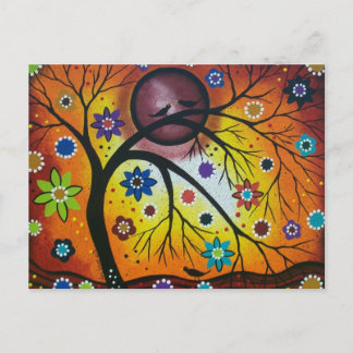 FOLK ART by LORI EVERETT Postcard