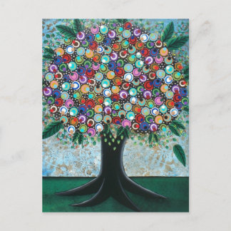 Folk Art BY LORI EVERETT postcard