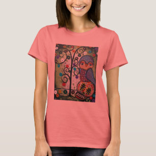 Folk Art By Lori Everett Womans T-Shirt