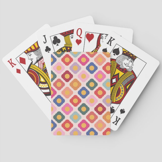 Folk Art Card Deck of Playing Cards (Back)