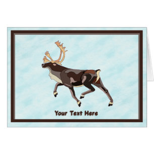 Folk Art Caribou/Reindeer