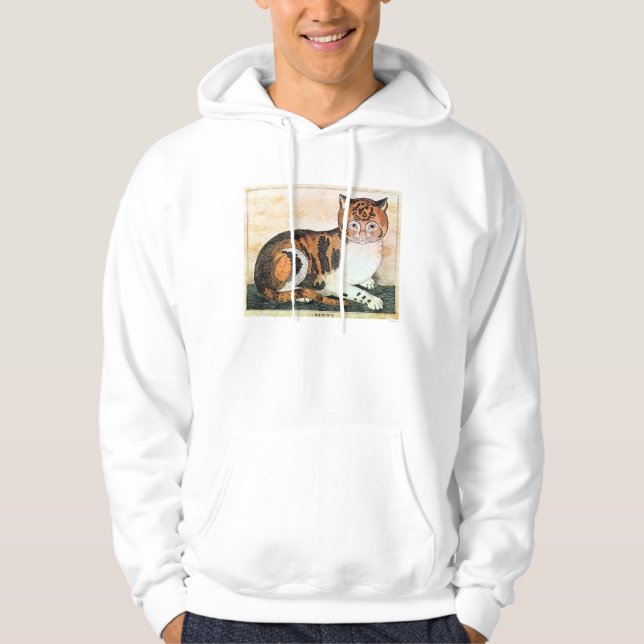 Folk Art: Cat Hoodie (Front)