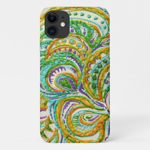Folk Art Fantasy Pattern Case-Mate iPhone Case