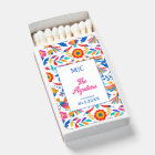 Folk Art Floral Fiesta Monogram Wedding