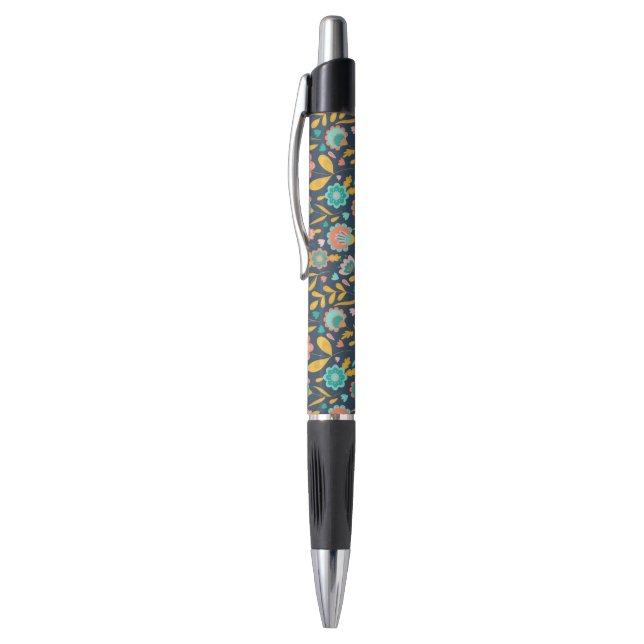 Folk Art Flower Pattern (Top (Vertical))