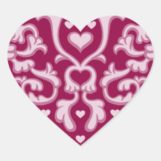 Folk Art Heart - Sticker