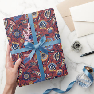 Folk Art Pattern  Wrapping Paper