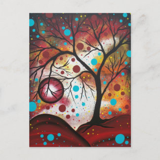 FOLK ART Roots Of Wisdom BY LORI EVERETT postcard