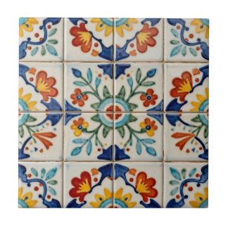 Folk Art Tile