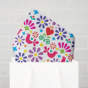 Folk Art  Tissue Paper