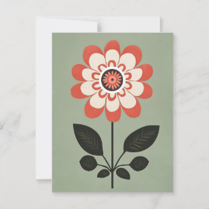 Folk Bloom #236 Postcard