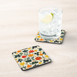Folk Garden Clover Coaster