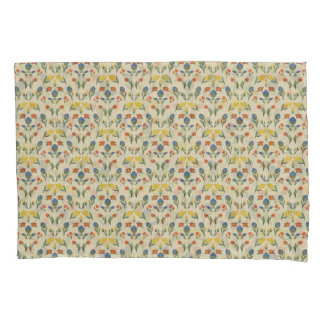 Folk Garden Dreams Flat Sheet Pillowcase